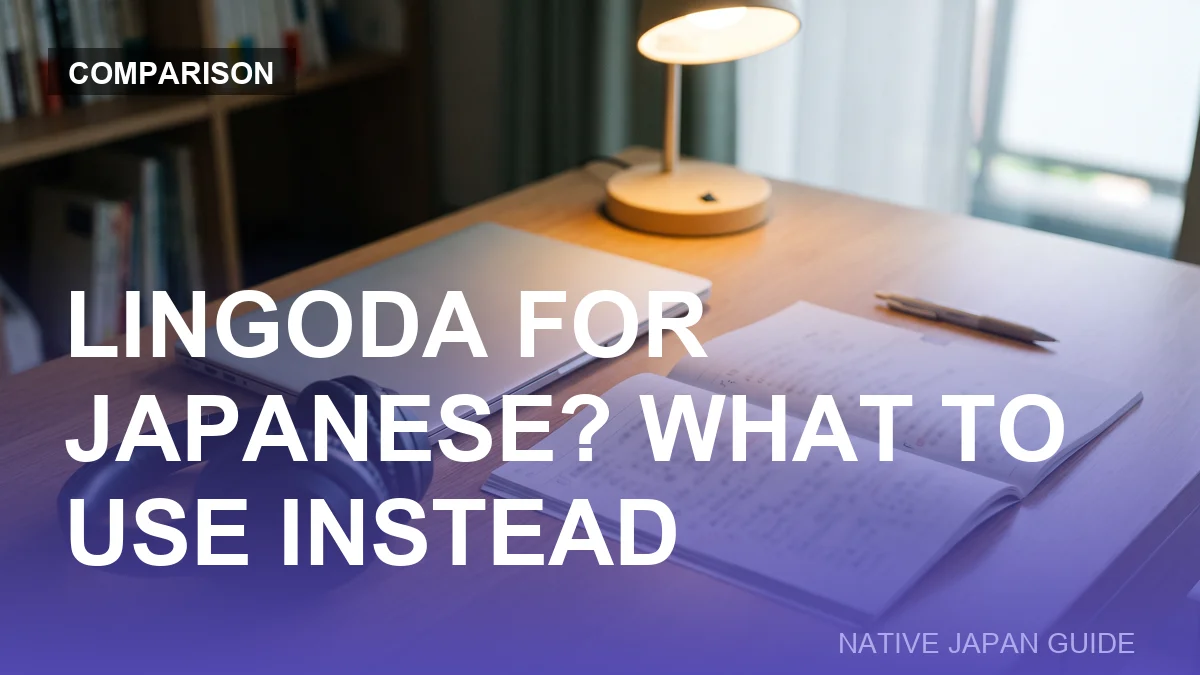 Lingoda for Japanese? What to Use Instead comparison thumbnail